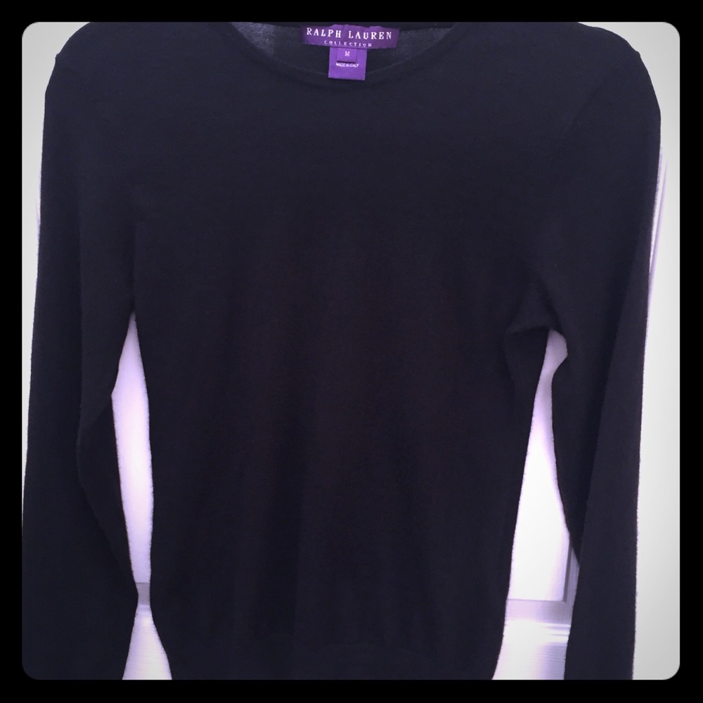 Ralph Lauren Purple Label 100% Cashmere Sweater